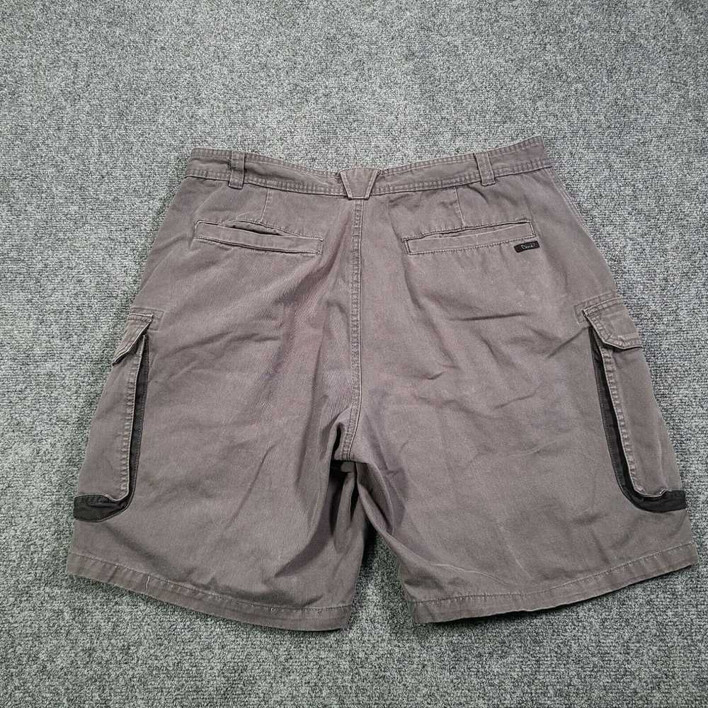 Vintage O'Neill Shorts Mens 42 Brown Cargo Mid-Ri… - image 2