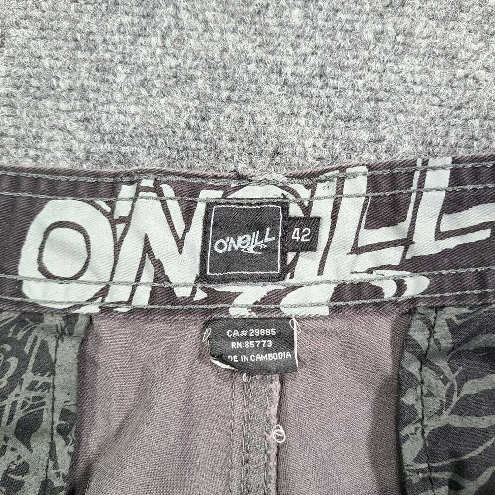 Vintage O'Neill Shorts Mens 42 Brown Cargo Mid-Ri… - image 3