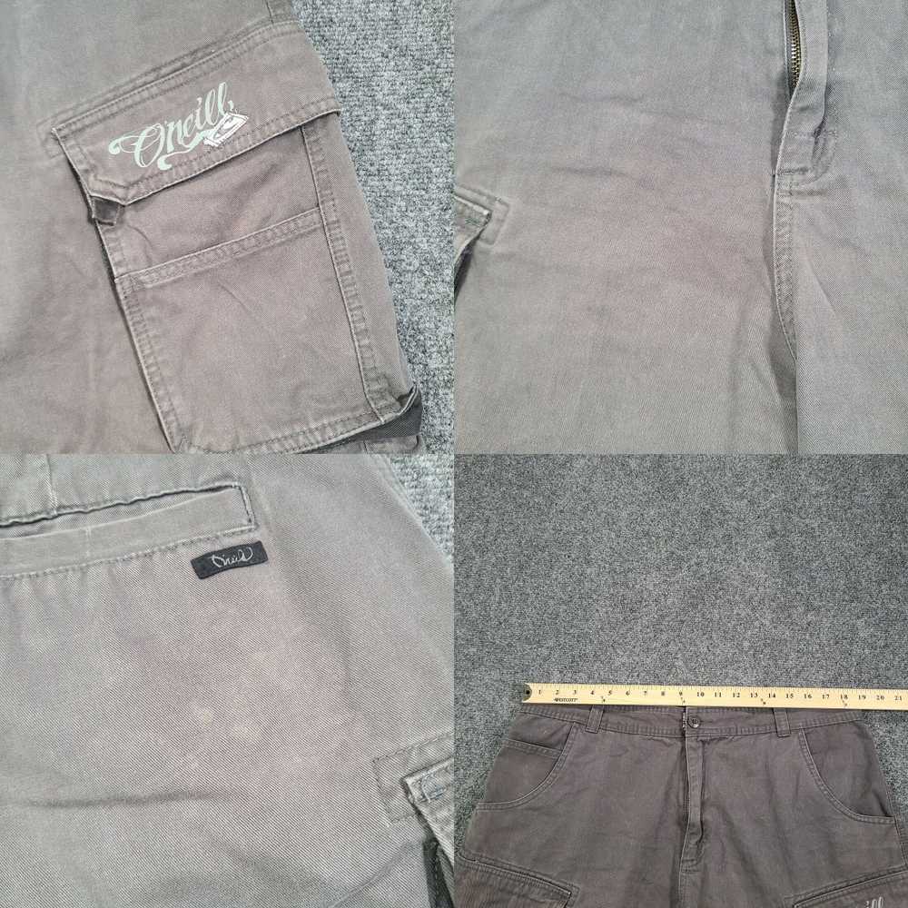 Vintage O'Neill Shorts Mens 42 Brown Cargo Mid-Ri… - image 4