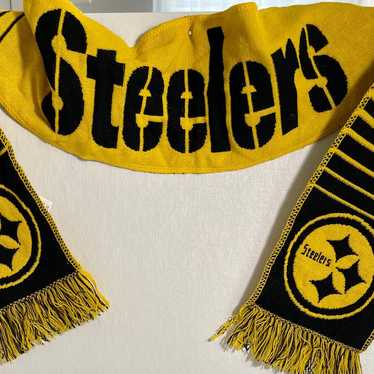 Vintage Pittsburg Steelers Scarf - image 1