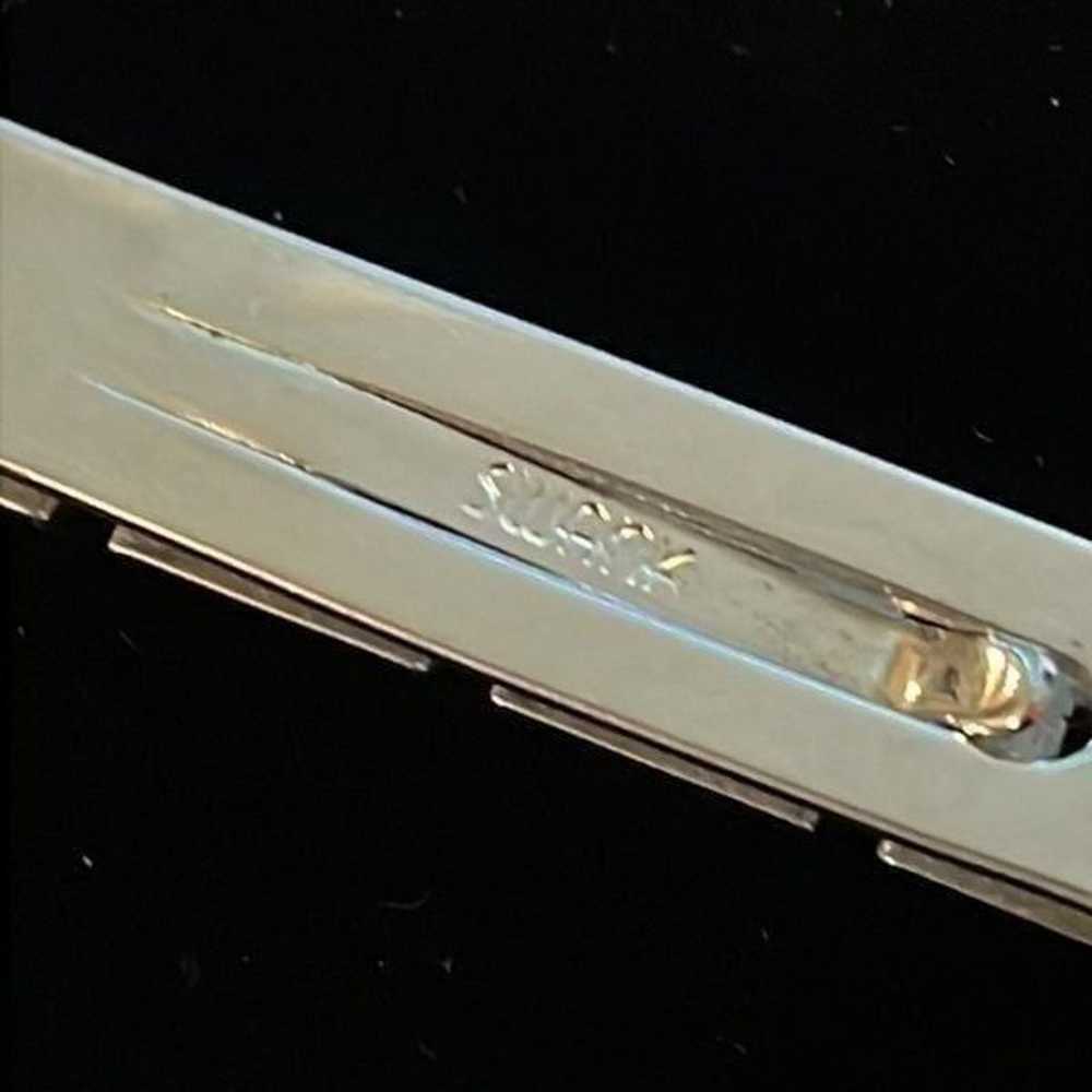 Swank Vintage Silver Money Clip - image 2