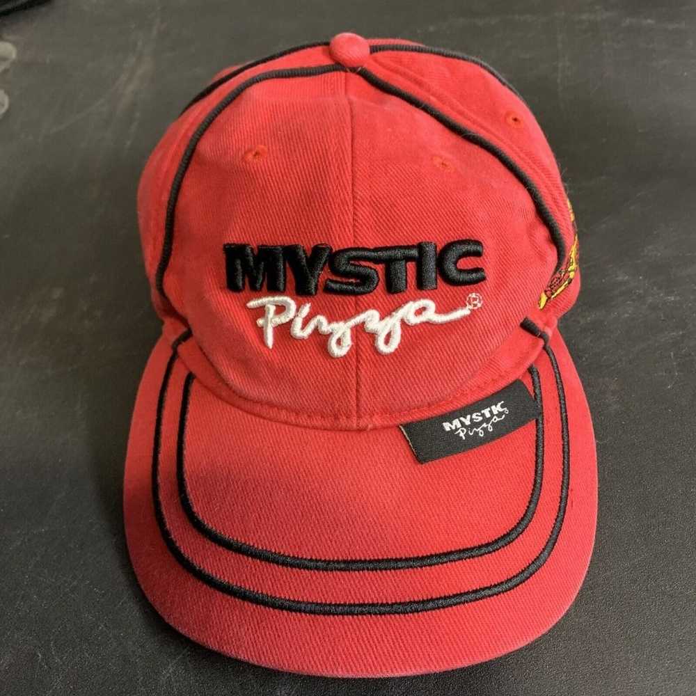 Rare Hat Cap VINTAGE Mystic PIZZA A Slice of Heav… - image 1