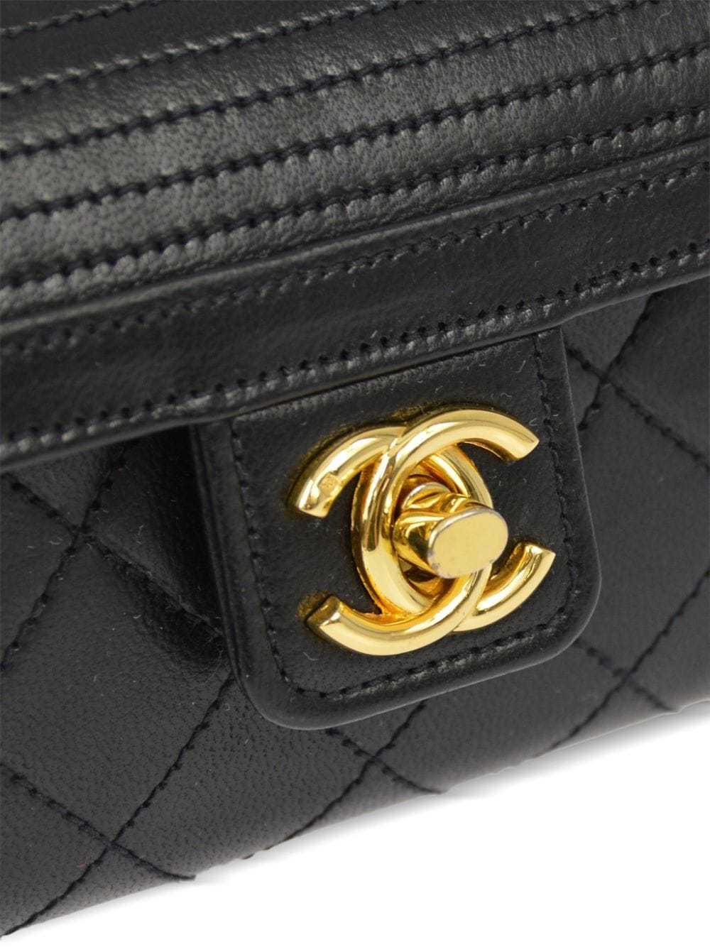 CHANEL Pre-Owned 1985-1990 diamond-quilted flap h… - image 5