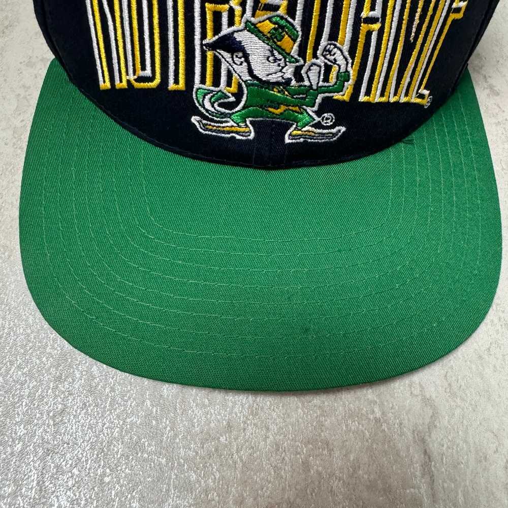 Vintage Notre Dame hat Fighting Irish - image 2