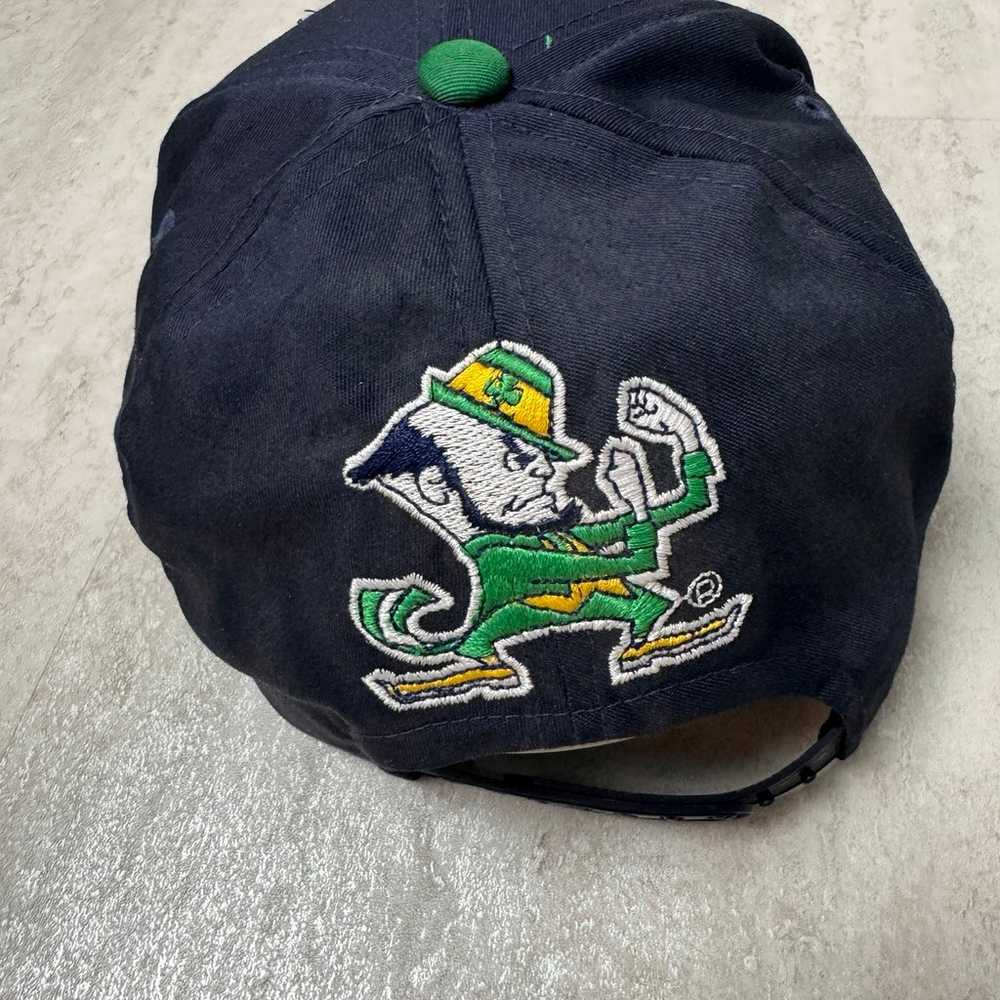 Vintage Notre Dame hat Fighting Irish - image 4