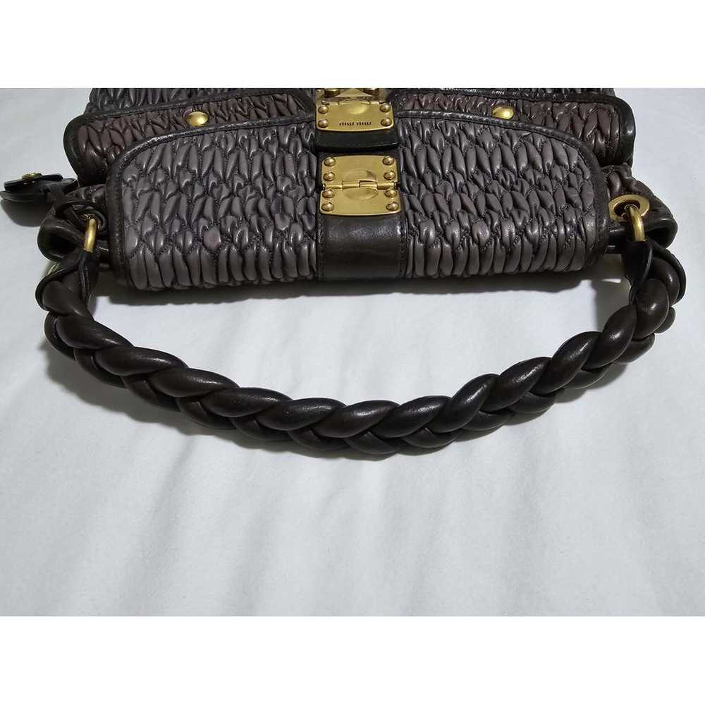 Miu Miu Coffer leather handbag - image 5