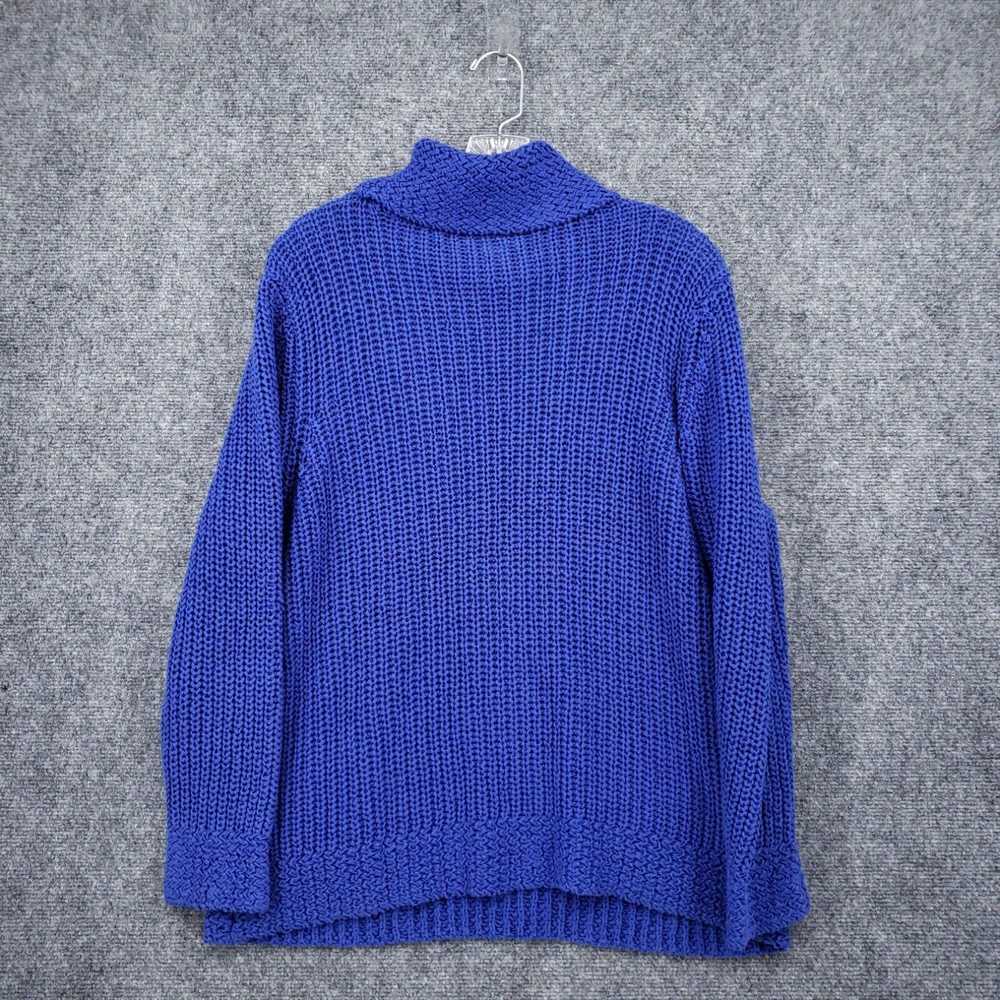 Vintage Chicos Sweater Womens 3 US L Large Blue C… - image 2