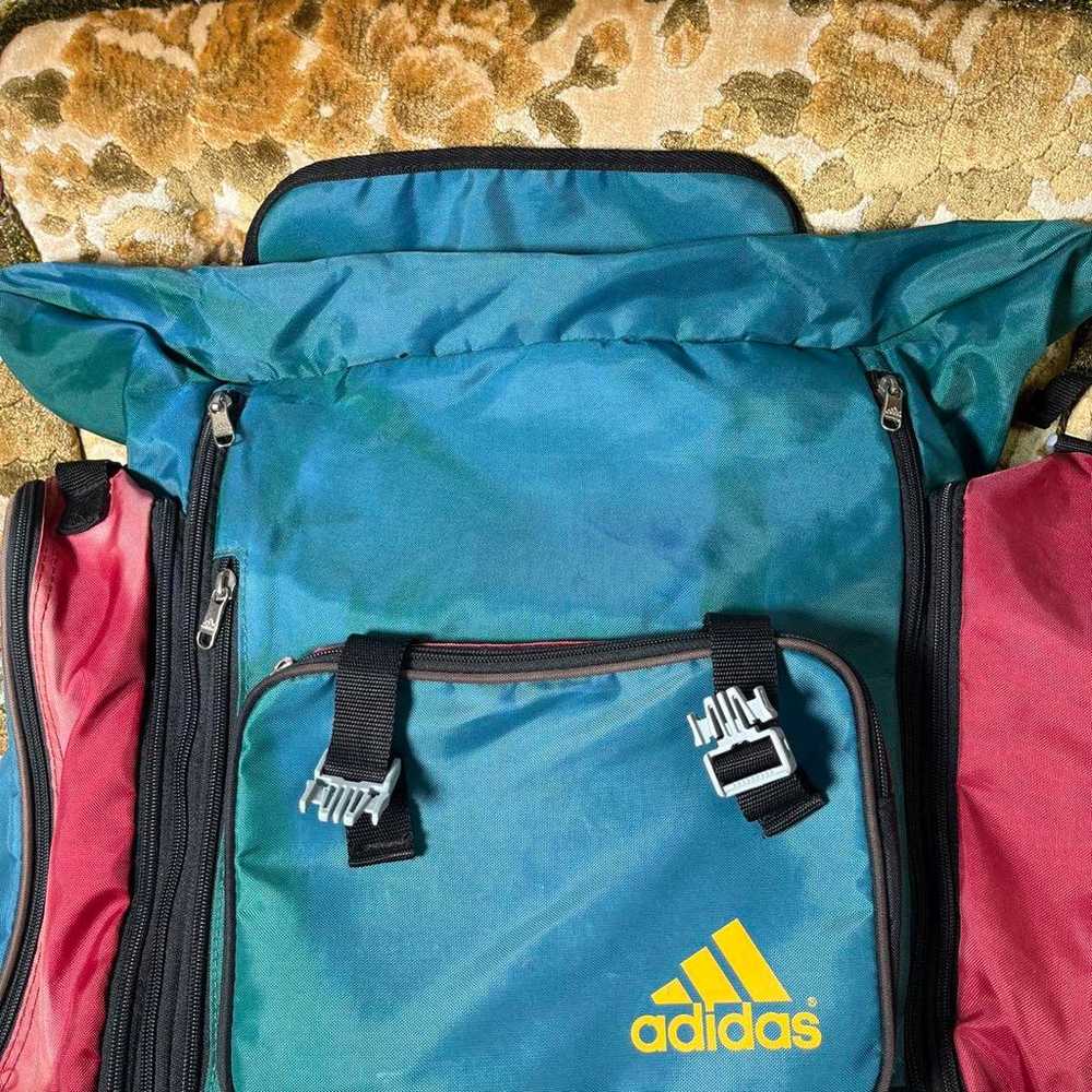 Rare adidas vintage backpack old original item - image 10