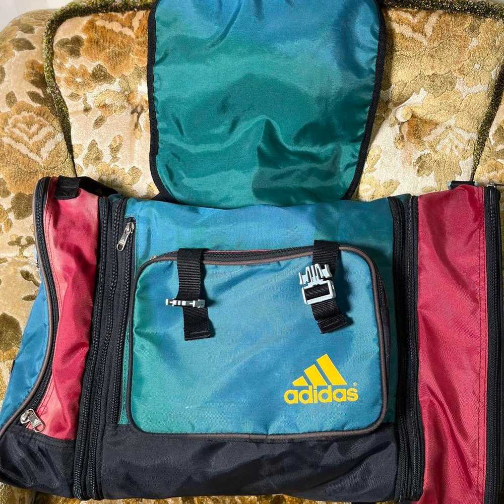 Rare adidas vintage backpack old original item - image 8