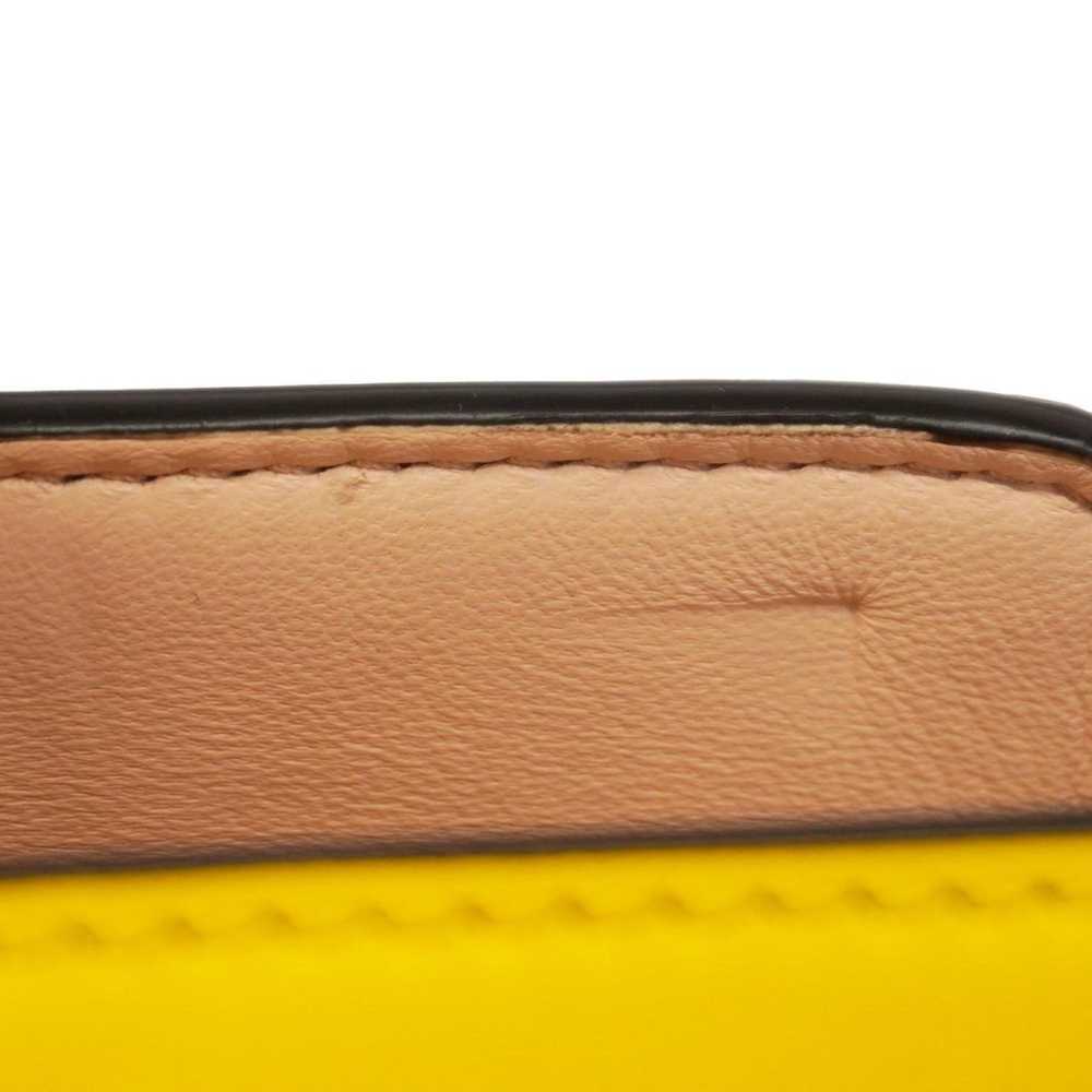 Fendi Fendi handbag peekaboo i see you leather ye… - image 10