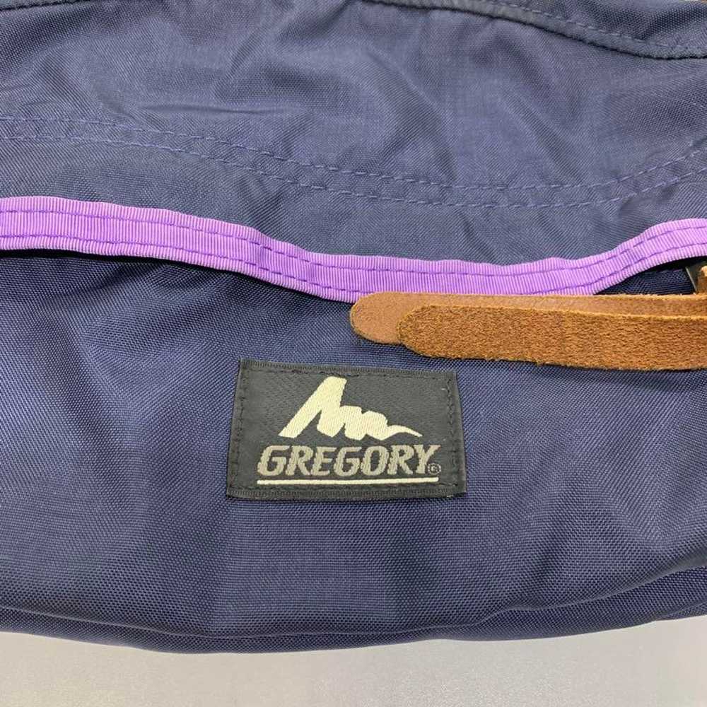 【Rare】GREGORY Old Logo Tailmate Made in USA S Navy - image 3