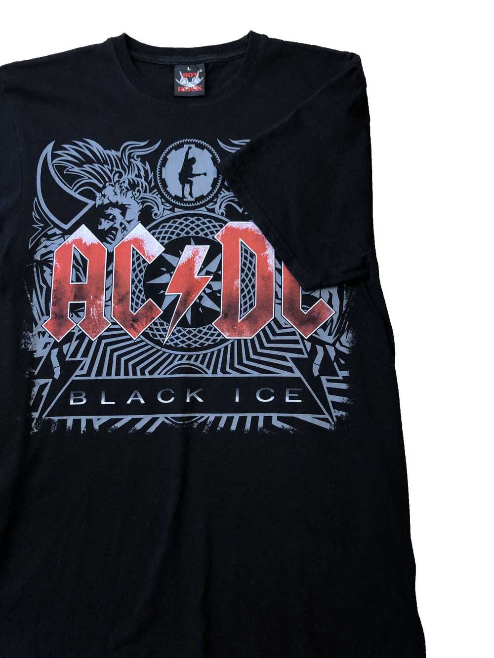 Ac/Dc × Band Tees × Vintage Vintage Ac/Dc Black I… - image 2