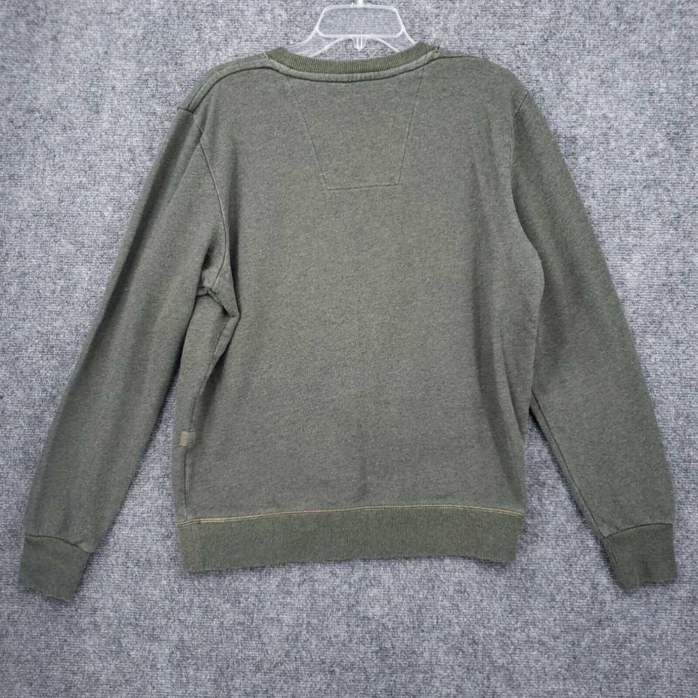 Vintage G Star Raw Sweater Mens M Medium Green Ju… - image 2