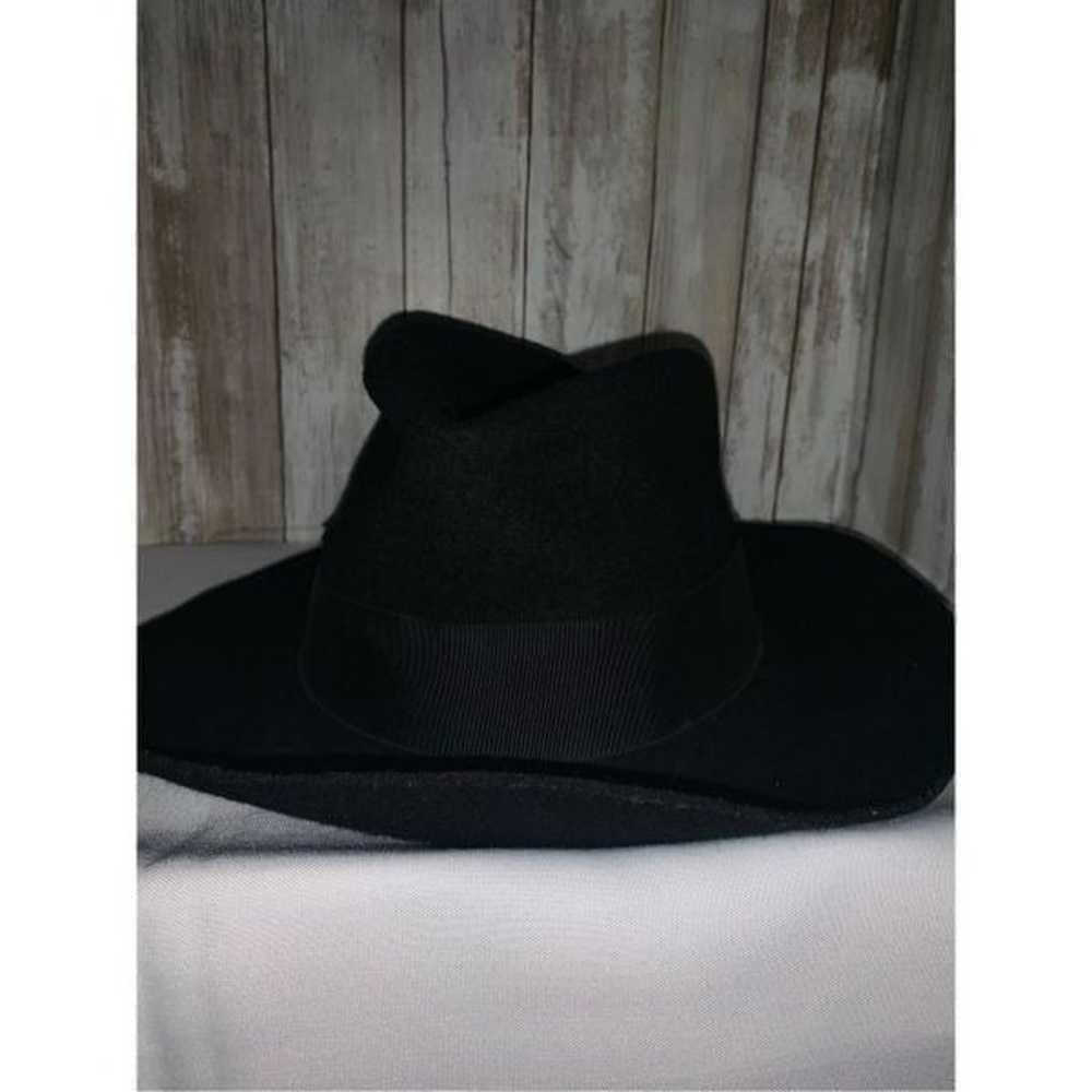 TM DC Comics 1964 Black Wool Felt Fedora Hat Batm… - image 12