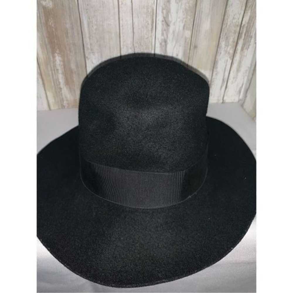 TM DC Comics 1964 Black Wool Felt Fedora Hat Batm… - image 5