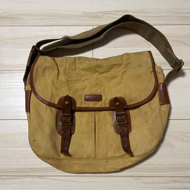 Barbour TARRAS Canvas Shoulder Bag from the 1980s.