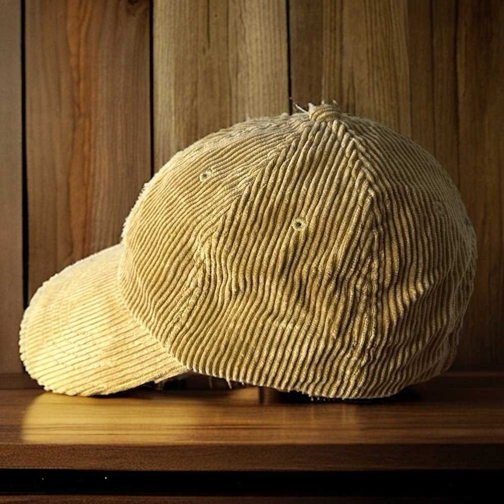 vintage Ralph Lauren Polo Beige Corduroy hat - image 3