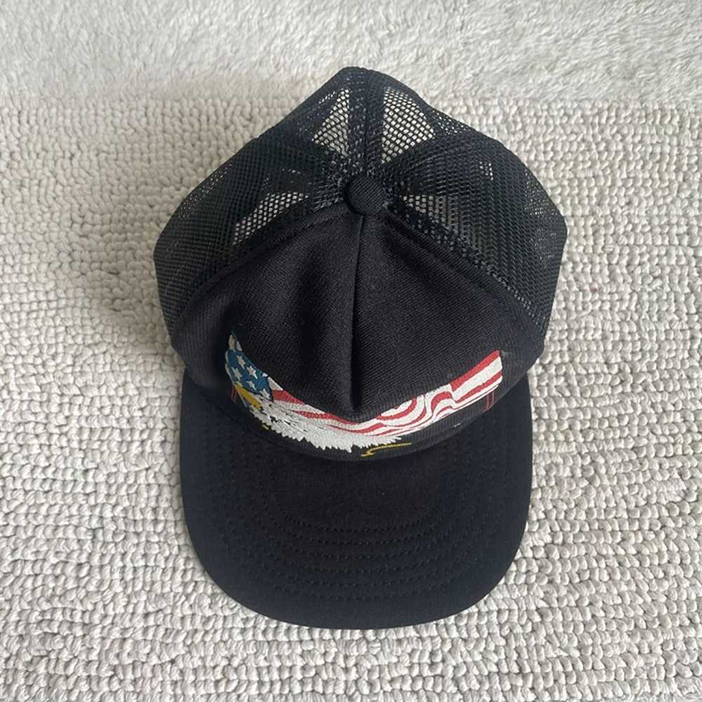 HAWK CAPS VINTAGE 80'S CATCH THE SPIRIT USA BALD … - image 2