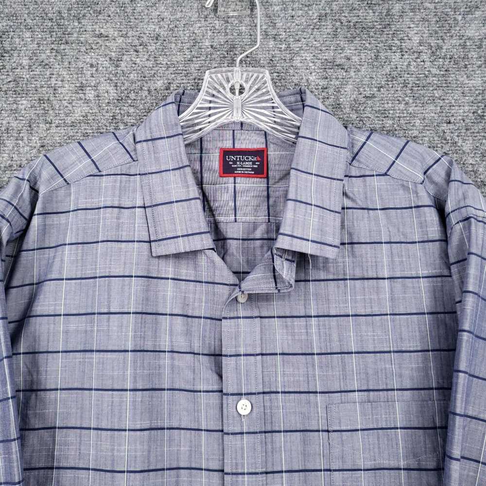 UNTUCKit UNTUCKit Quentin Button Up Shirt Mens XL… - image 3