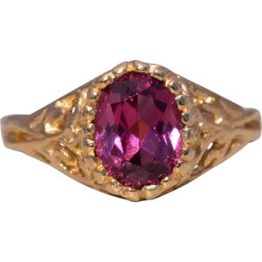 Tourmaline Ring in Yellow Gold