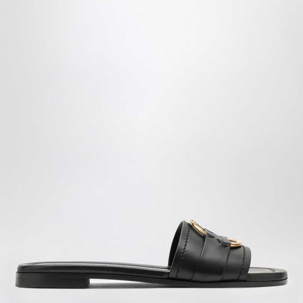 Moncler o1d2blof0924 Leather Slide Bell in Black - image 2