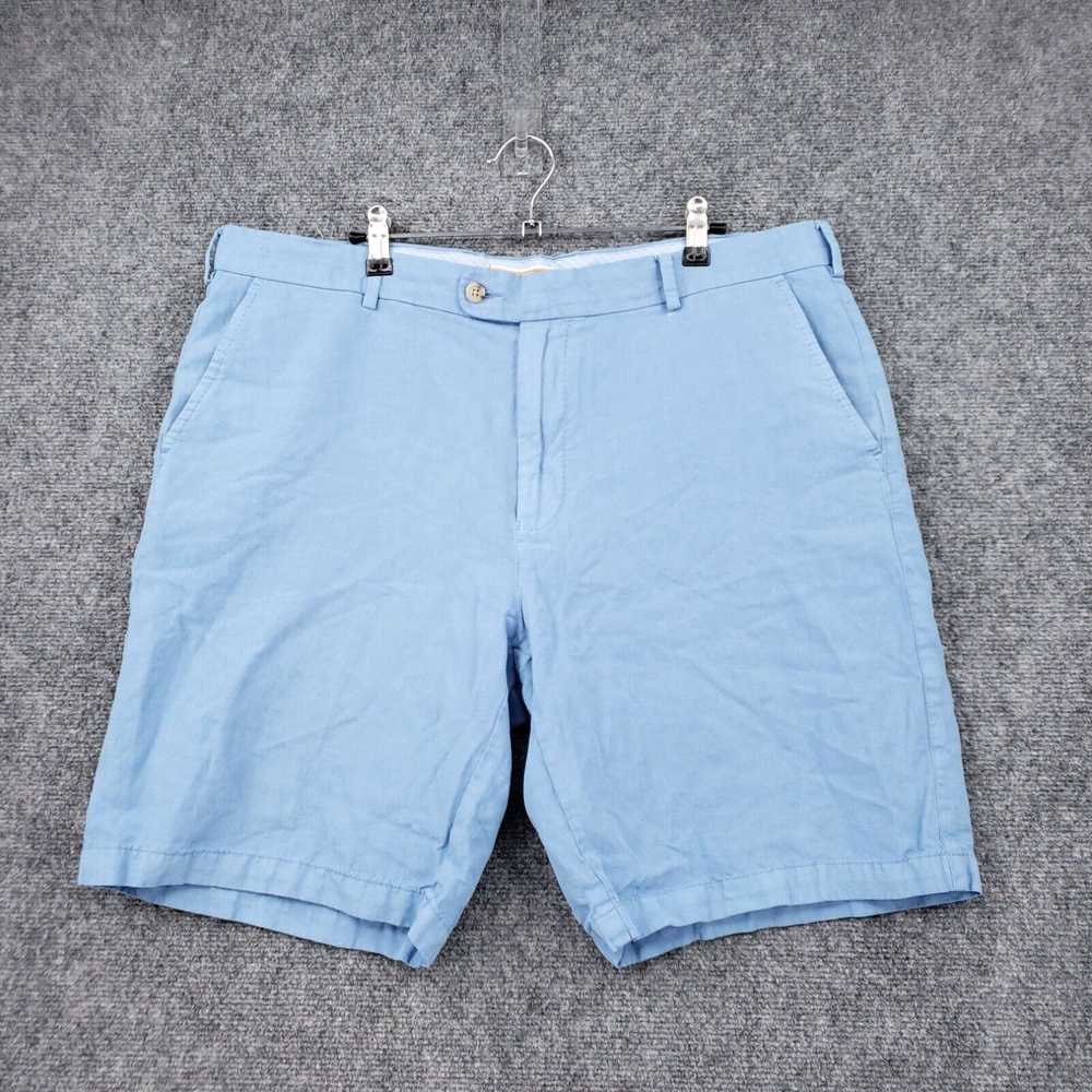 Peter Millar Peter Millar Shorts Mens 38 Blue Sea… - image 1