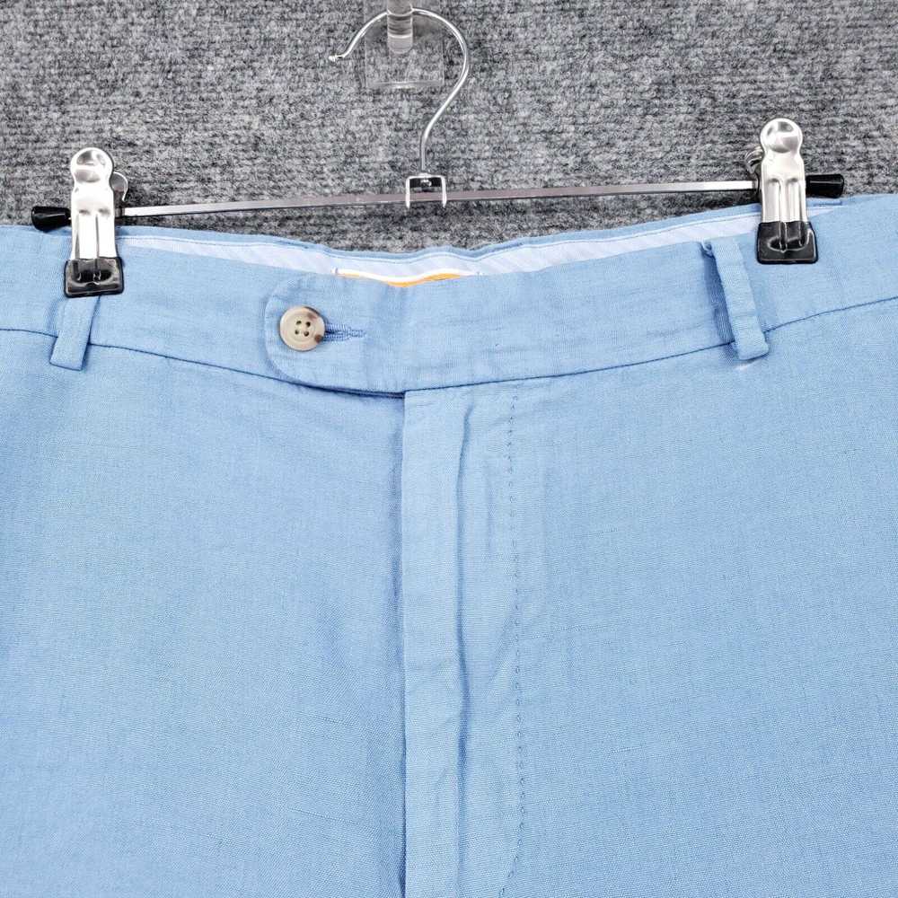 Peter Millar Peter Millar Shorts Mens 38 Blue Sea… - image 3