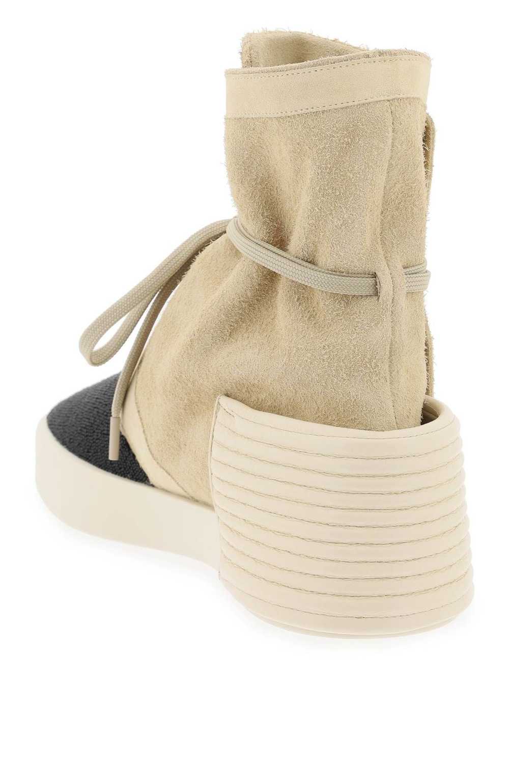 Fear of God High-top Suede And Beaded Leather Moc… - image 2