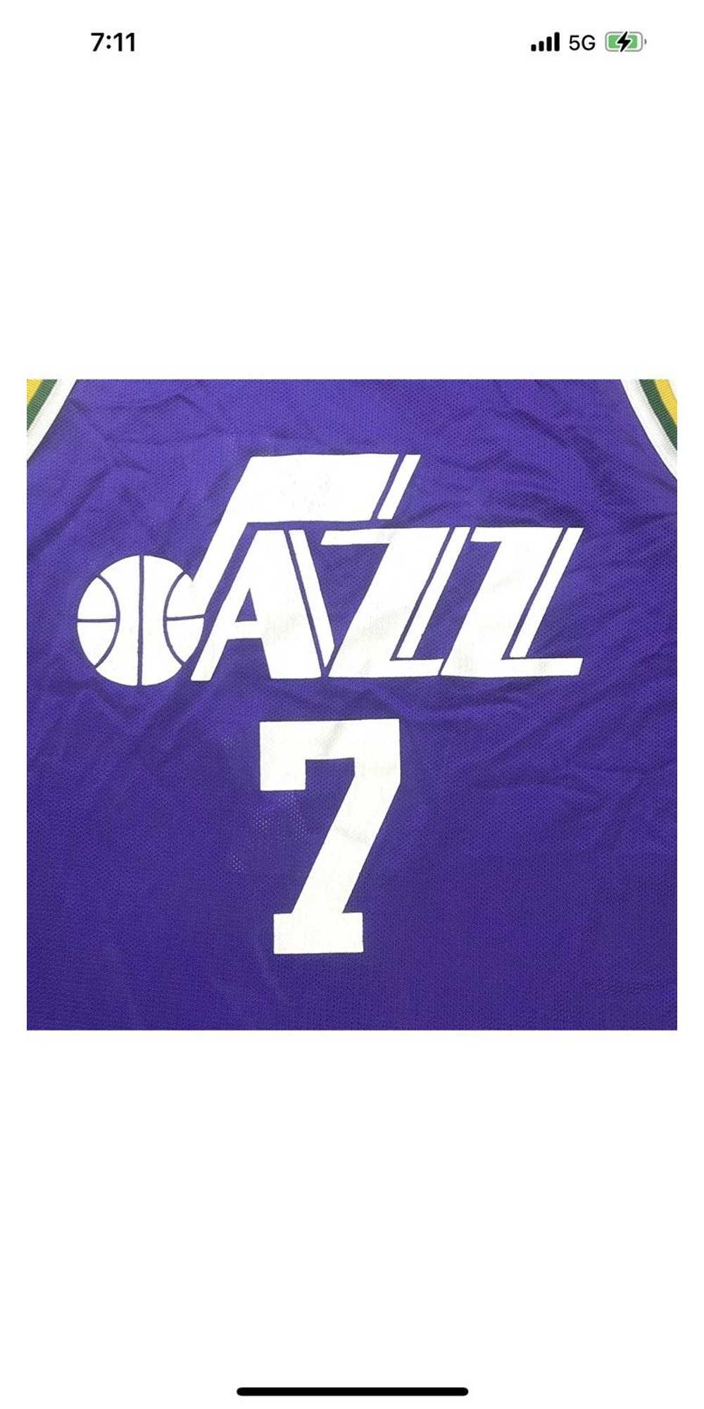 Champion × NBA × Vintage RARE 90’s Utah Jazz Pist… - image 2