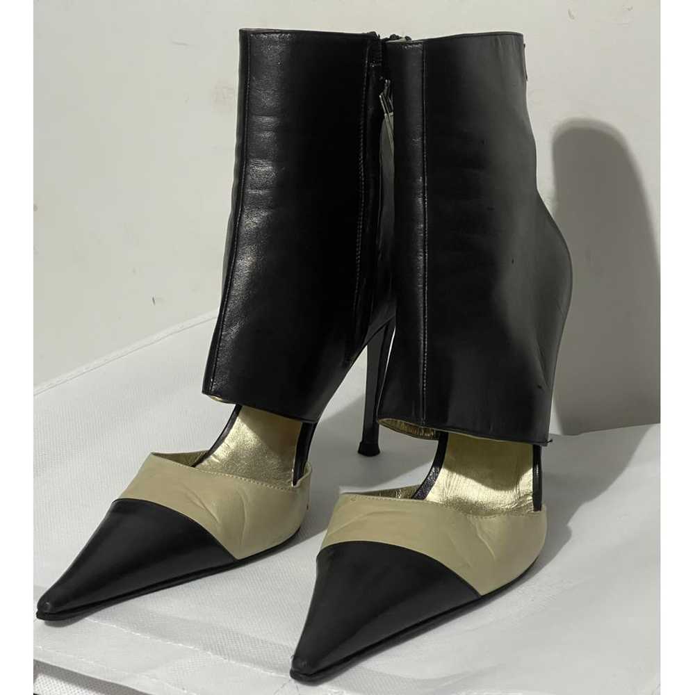 Chanel Leather boots - image 2