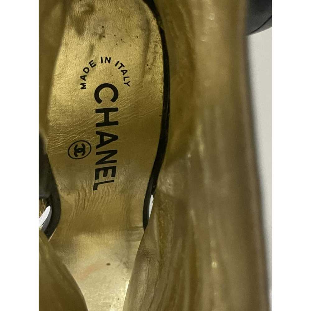 Chanel Leather boots - image 8