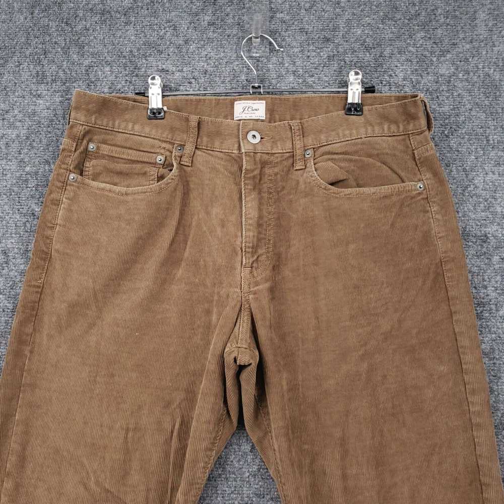 J.Crew J Crew 770 Jeans Men 33x32 Brown Straight … - image 3