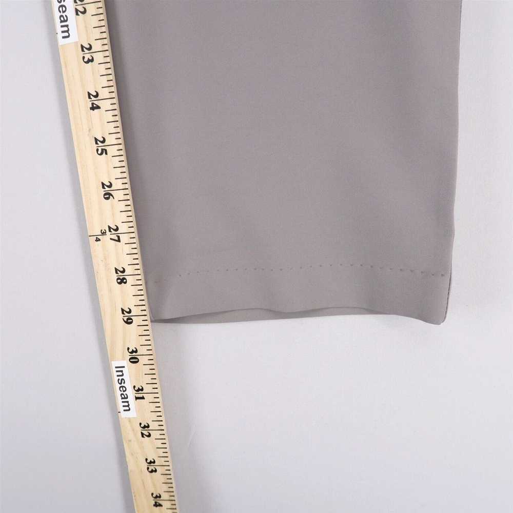 Vintage Matte Grey Performance Pants Mens 34x30 G… - image 6