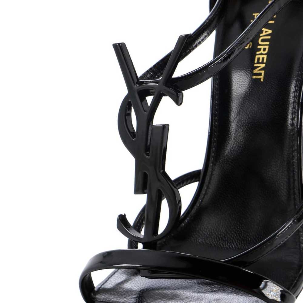 Saint Laurent Patent leather sandal - image 5