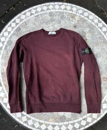 Stone Island Stone Island Burgundy Sweatshirt S - image 1