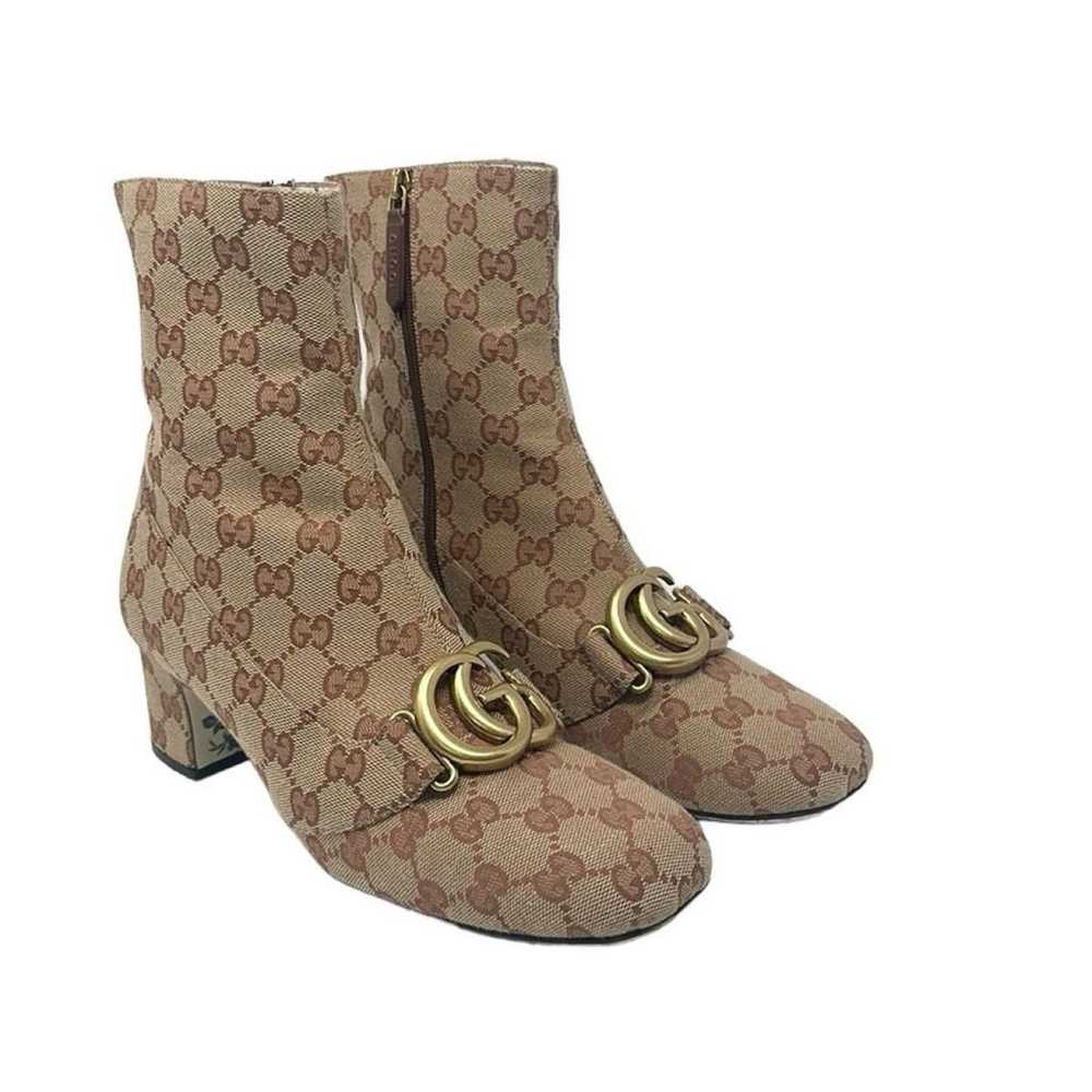 Gucci Cloth boots - image 2