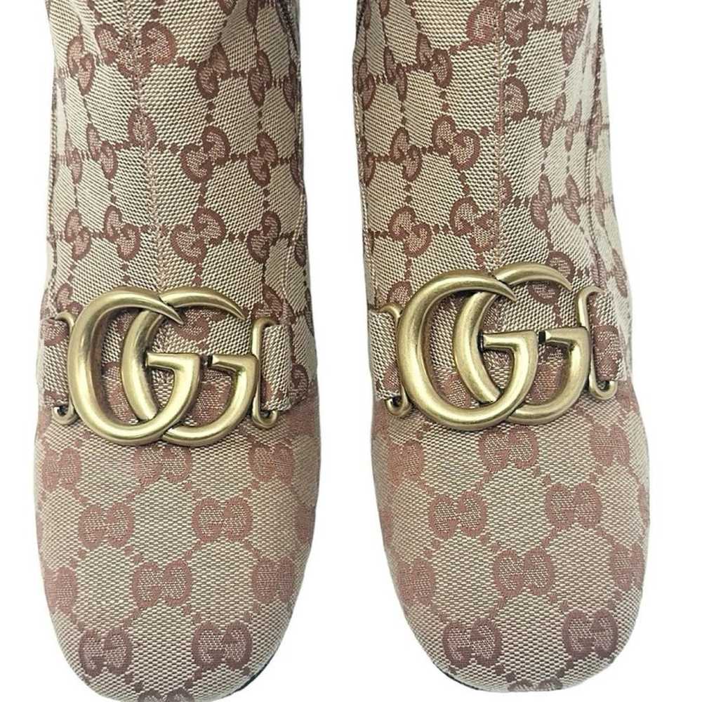 Gucci Cloth boots - image 5