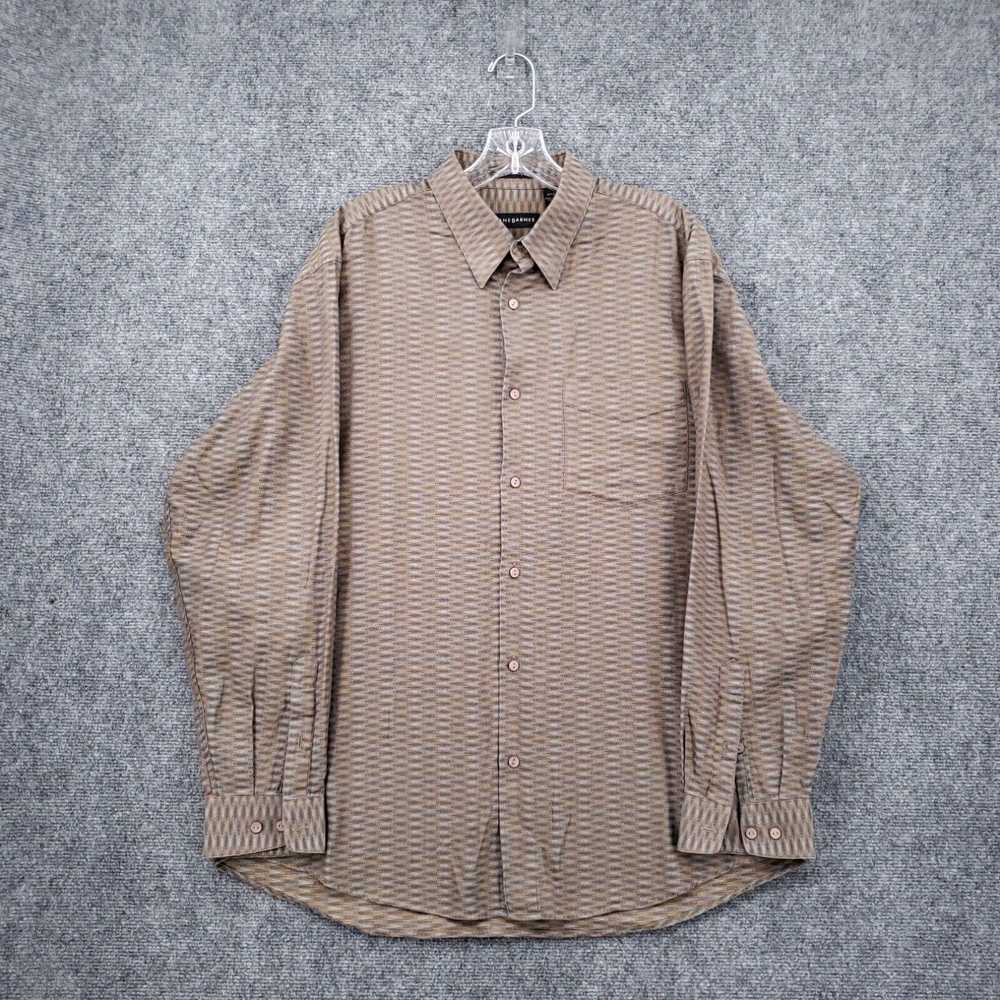 Vintage Jhane Barnes Button Up Shirt Mens Large B… - image 1