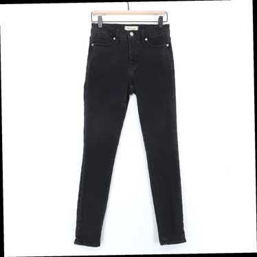 Madewell High Waisted Black Stretch Denim Womens … - image 1