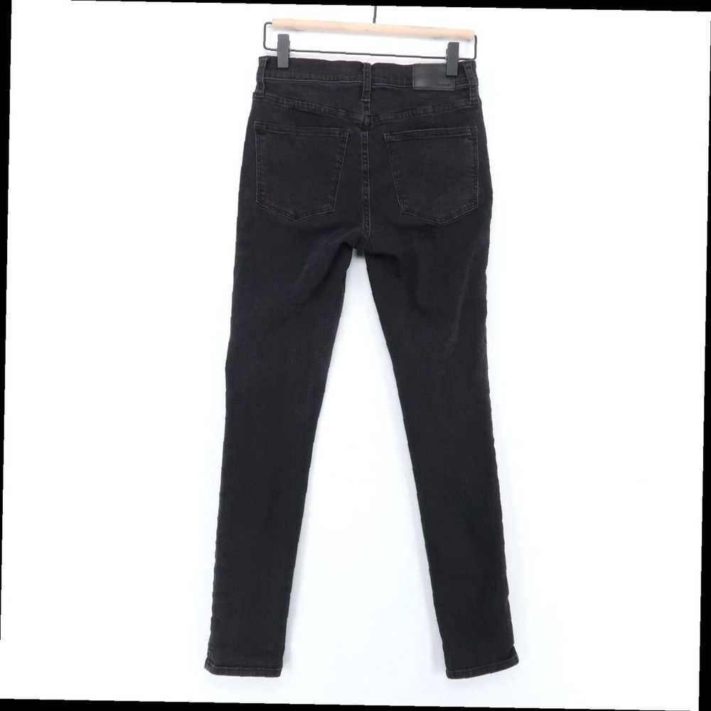 Madewell High Waisted Black Stretch Denim Womens … - image 2