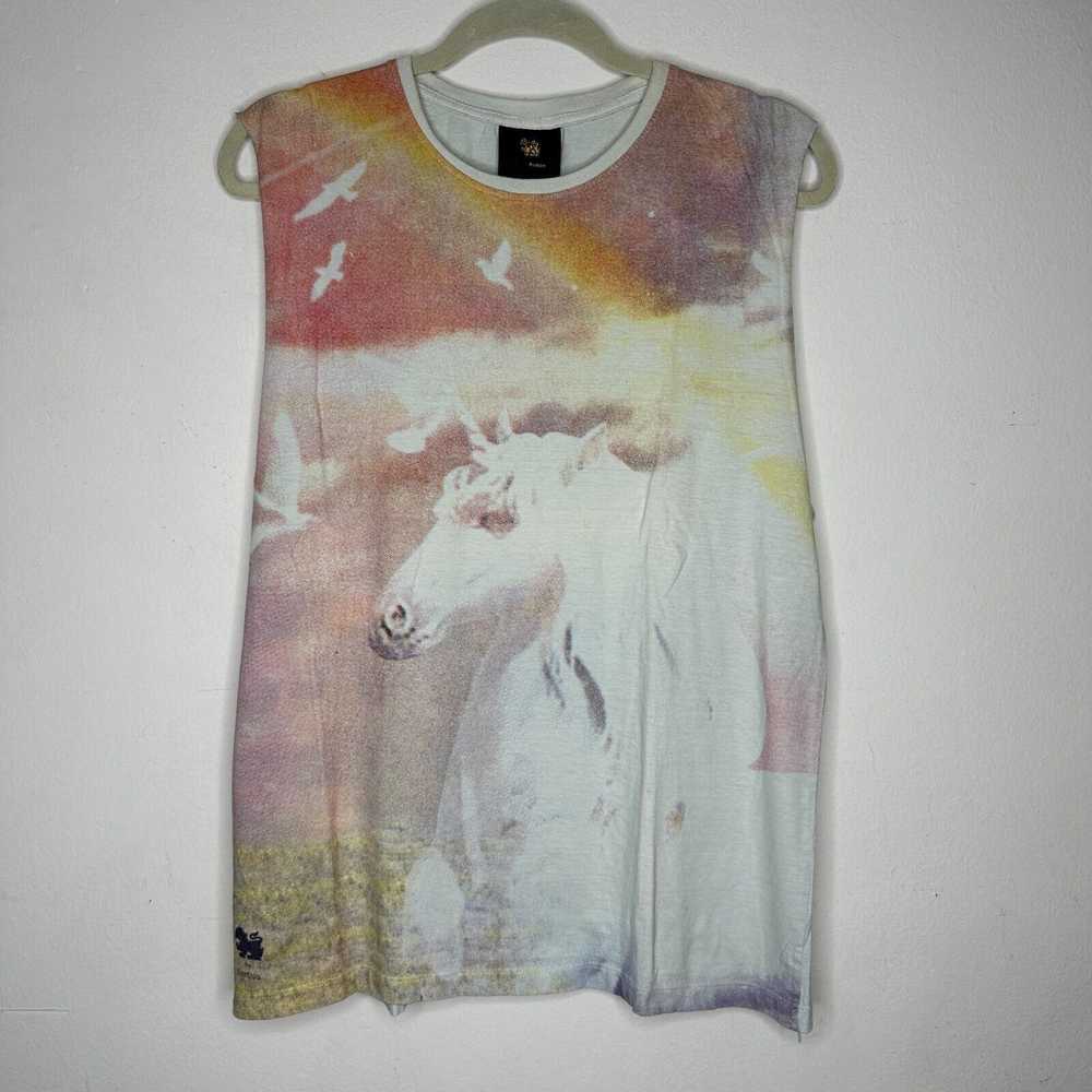 Other Singha Cream & Peach Sleeveless Unicorn Sta… - image 12