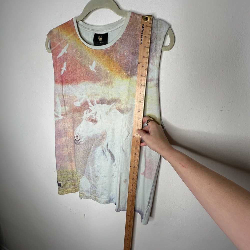 Other Singha Cream & Peach Sleeveless Unicorn Sta… - image 4