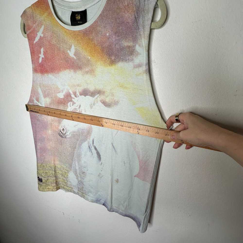 Other Singha Cream & Peach Sleeveless Unicorn Sta… - image 5