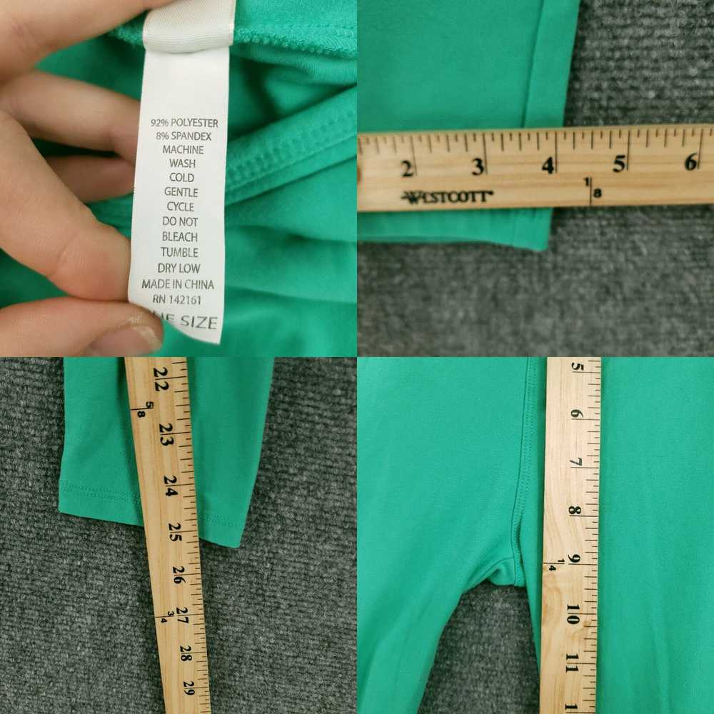 Vintage LuLaRoe Leggings Womens One Size Green Mi… - image 4