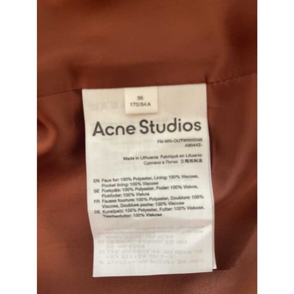 Acne Studios Faux fur coat - image 5