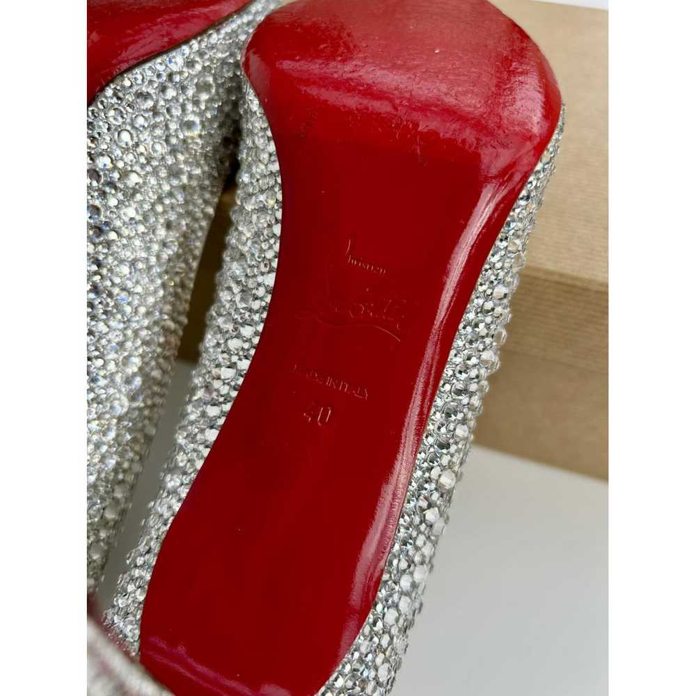 Christian Louboutin Fifi glitter heels - image 3