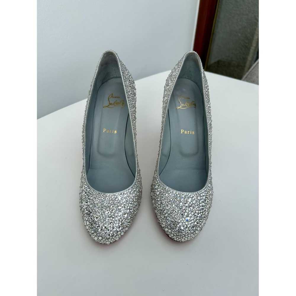 Christian Louboutin Fifi glitter heels - image 9