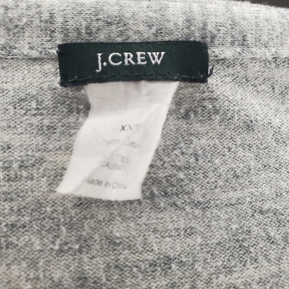 J.Crew J. Crew Gray V-Neck Cardigan XXS - image 7