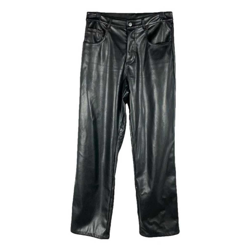 Fleur Du Mal Vegan leather straight pants - image 1