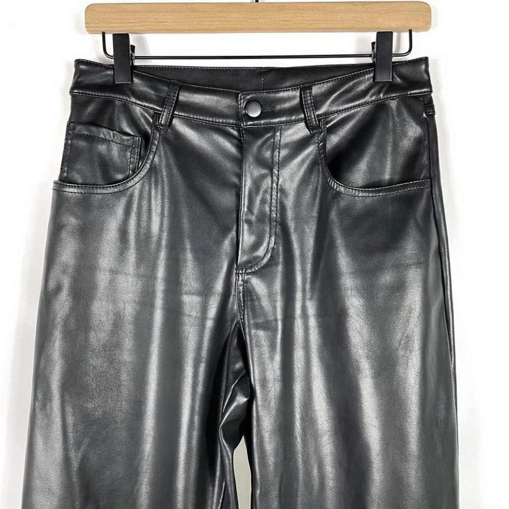 Fleur Du Mal Vegan leather straight pants - image 4